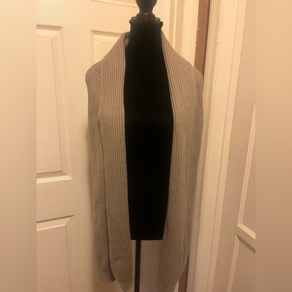 Free People Women's Tan Cardigan/Shawl  O/S NWOT